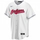 Men's Cleveland Indians Francisco Lindor #12 Nike White Home 2020 Jersey