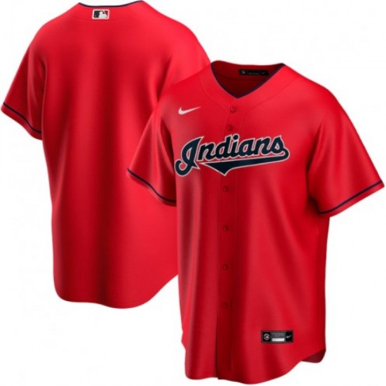 Men's Cleveland Indians Nike Red Alternate 2020 Jersey