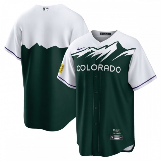 Colorado Rockies Nike City Connect Replica Team Jersey - Green