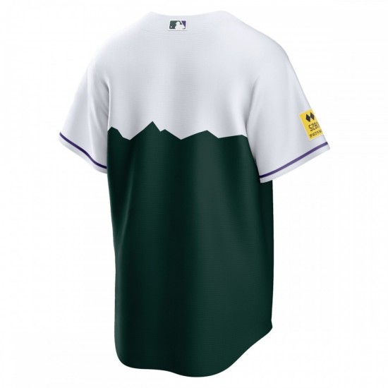 Colorado Rockies Nike City Connect Replica Team Jersey - Green