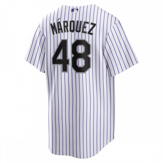 Germán Márquez Colorado Rockies Nike Home  Replica Player Jersey - White