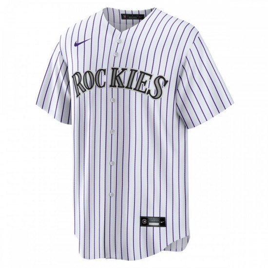 Elias Díaz Colorado Rockies Nike Home  Replica Player Jersey - White