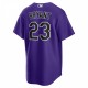 Kris Bryant Colorado Rockies Nike Alternate Replica Player Jersey - Purple