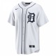 Detroit Tigers Nike Home Blank Replica Jersey - White