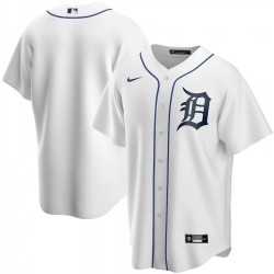 Men's Detroit Tigers Nike White Home 2020 Jersey