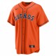 Houston Astros Nike Alternate Replica Team Jersey - Orange