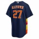 Jose Altuve Houston Astros Nike Alternate Replica Player Name Jersey - Navy