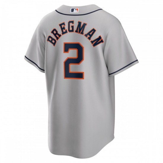 Alex Bregman Houston Astros Nike Road Replica Player Name Jersey - Gray