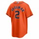 Alex Bregman Houston Astros Nike Alternate Replica Player Name Jersey - Orange