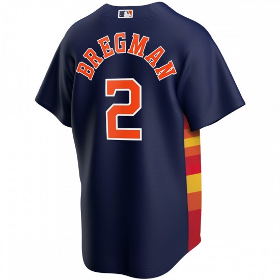 Alex Bregman Houston Astros Nike Youth Alternate Replica Player Jersey - Navy