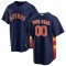 Houston Astros Nike Alternate Replica Custom Jersey - Navy