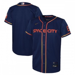 Houston Astros Nike Youth 2022 City Connect Replica Jersey - Navy