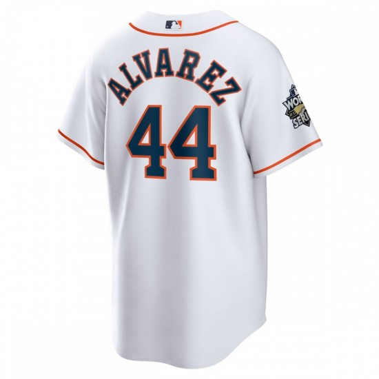 Yordan Alvarez Houston Astros Nike 2022 World Series Home Replica Player Jersey - White