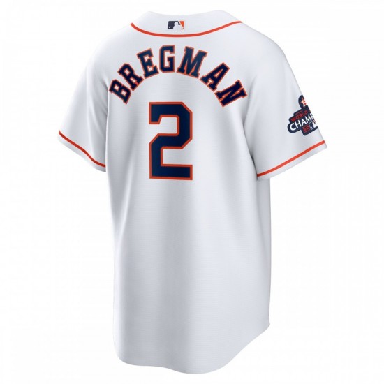 Alex Bregman Houston Astros Nike 2022 World Series Champions Home Replica Jersey - White