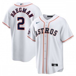 Alex Bregman Houston Astros Nike 2022 World Series Champions Home Replica Jersey - White