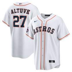 Jose Altuve Houston Astros Nike 2022 World Series Champions Home Replica Jersey - White