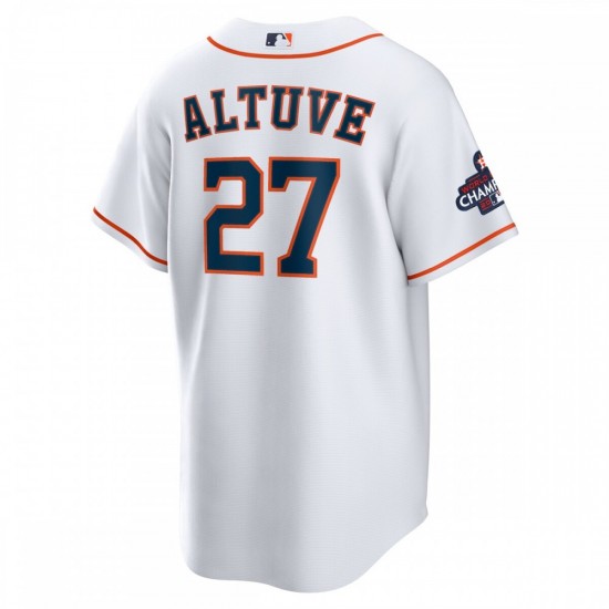 Jose Altuve Houston Astros Nike 2022 World Series Champions Home Replica Jersey - White