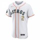 Alex Bregman Houston Astros Nike 2023 Gold Collection Authentic Player Jersey - White