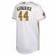 Yordan Alvarez Houston Astros Nike Youth 2023 Gold Collection Replica Player Jersey - White/Gold