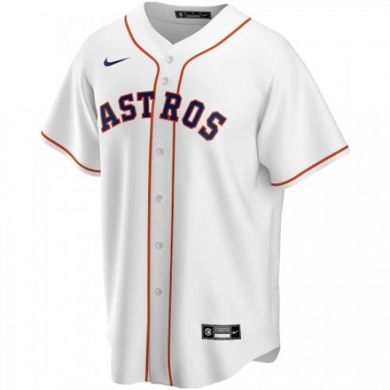 Men's Houston Astros #27 ALTUVE Nike White Home 2020 Jersey