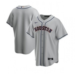 Men's Houston Astros Nike Gray Road 2020 Jersey