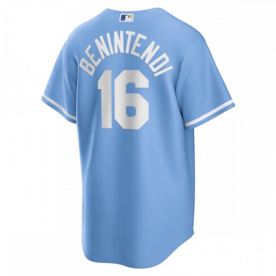 Andrew Benintendi Kansas City Royals Nike Alternate Replica Player Jersey - Light Blue