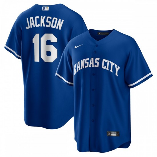 Bo Jackson Kansas City Royals Nike Alternate Cooperstown Collection Replica Player Jersey - Royal