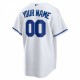 Kansas City Royals Nike Youth Replica Custom Jersey - White