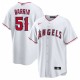 Jaime Barría Los Angeles Angels Nike Home  Replica Player Jersey - White