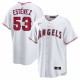 Carlos Estévez Los Angeles Angels Nike Home  Replica Player Jersey - White