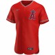 Los Angeles Angels Nike Alternate Authentic Team Logo Jersey - Red