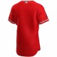 Los Angeles Angels Nike Alternate Authentic Team Logo Jersey - Red