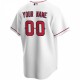 Los Angeles Angels Nike Home Replica Custom Jersey - White