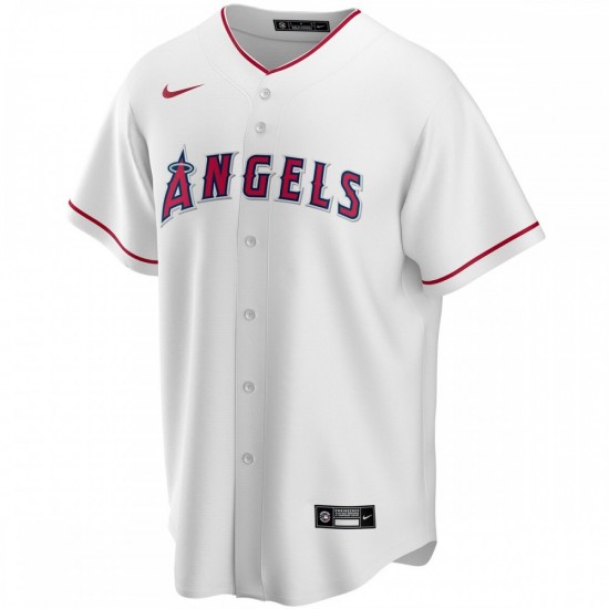 Los Angeles Angels Nike Youth Home Replica Custom Jersey - White