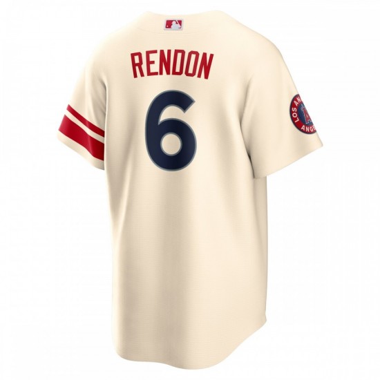 Anthony Rendon Los Angeles Angels Nike 2022 City Connect Replica Player Jersey - Cream