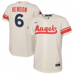 Anthony Rendon Los Angeles Angels Nike Youth 2022 City Connect Replica Player Jersey - Cream