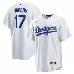 Miguel Vargas Los Angeles Dodgers Nike Replica Player Jersey - White