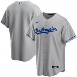 Los Angeles Dodgers Nike Youth Road Replica Team Jersey - Gray