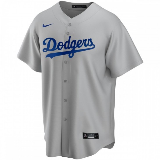 Los Angeles Dodgers Nike Alternate Replica Custom Jersey - Gray