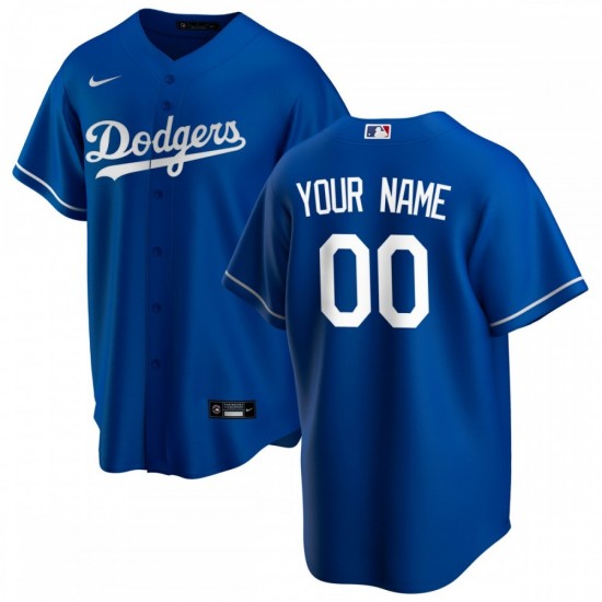 Los Angeles Dodgers Nike Alternate Replica Custom Jersey - Royal