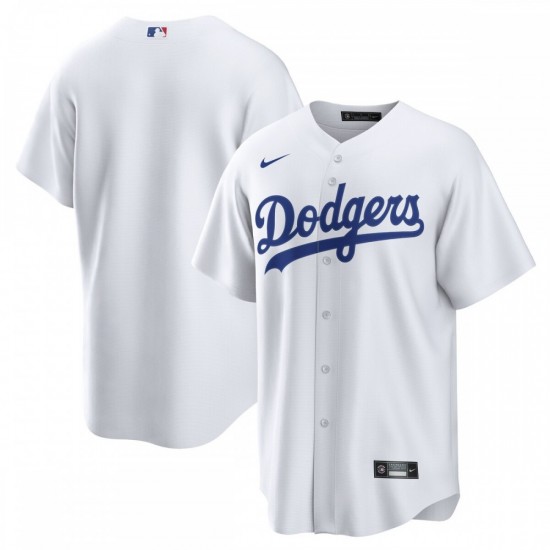 Los Angeles Dodgers Nike Home Blank Replica Jersey - White