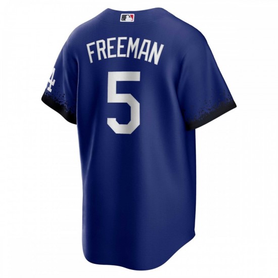 Freddie Freeman Los Angeles Dodgers Nike City Connect Replica Player Jersey - Royal