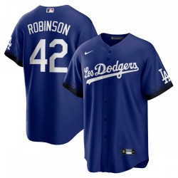 Jackie Robinson Los Angeles Dodgers Nike City Connect Replica Player Jersey - Royal