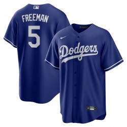 Freddie Freeman Los Angeles Dodgers Nike Alternate Replica Player Jersey - Royal