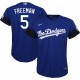 Freddie Freeman Los Angeles Dodgers Nike Youth City Connect Replica Player Jersey - Royal