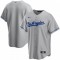 Men's Los Angeles Dodgers Nike Gray Road 2020 Jersey