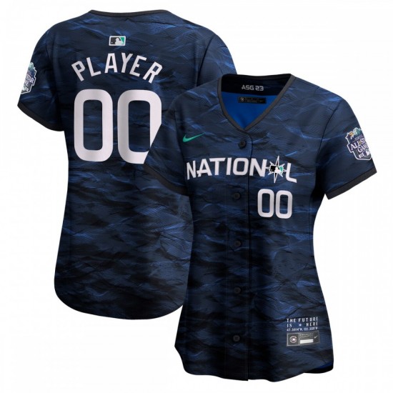 National League Nike Women's 2023 MLB All-Star Game Custom Pick-A-Player Limited Jersey - Royal