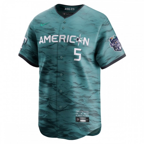 Corey Seager American League Nike 2023 MLB All-Star Game Limited Player Jersey - Teal