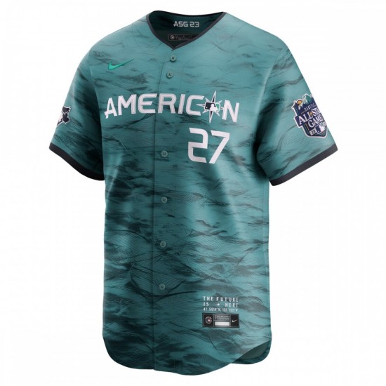 Vladimir Guerrero Jr. American League Nike 2023 MLB All-Star Game Limited Player Jersey - Teal