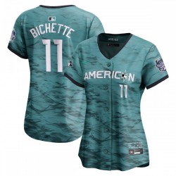 Bo Bichette American League Nike Women's 2023 MLB All-Star Game Limited Player Jersey - Teal